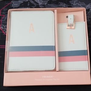 New Fringe passport and luggage tag set